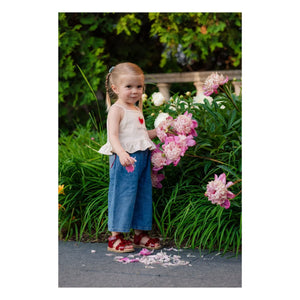 Petit Nord - Sandalia Gry | Rojo cereza