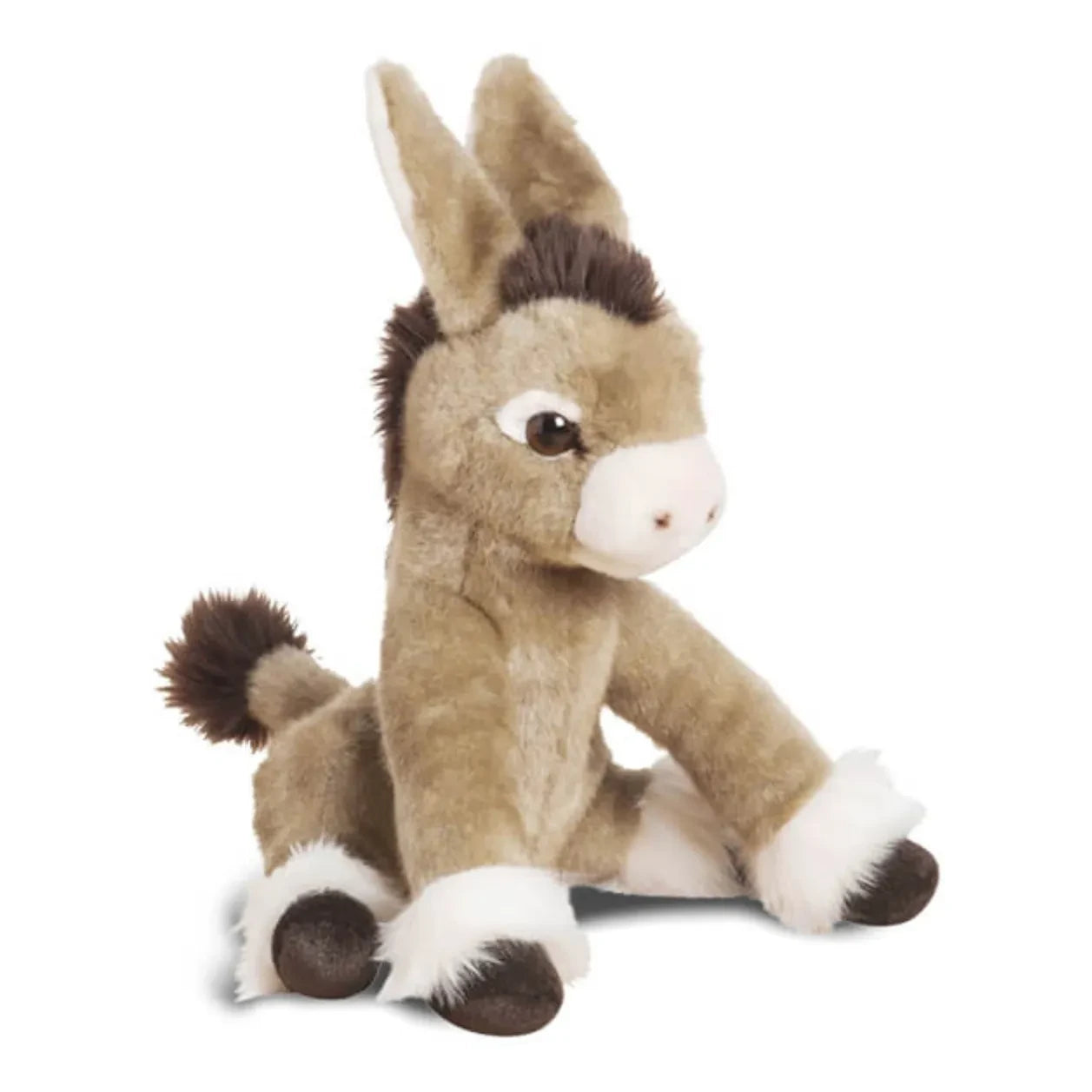 La Pelucherie - Peluche burro Gastón | Gris