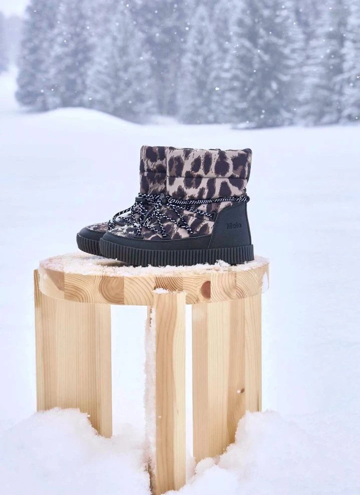 Molo - Botines Demi Leopard | Marrón