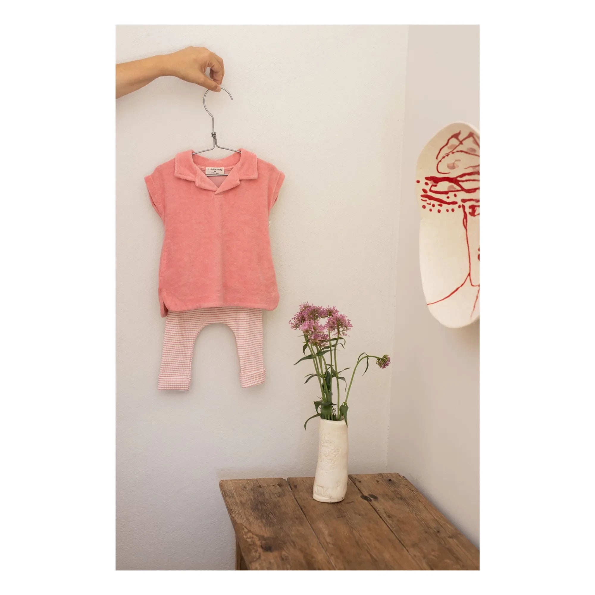1+ in the family - Vestido de felpa Valldemosa | Blush