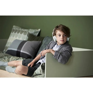 Flexa - Cama de roble Popsicle 90x200cm con cabecero y piecero | Verde