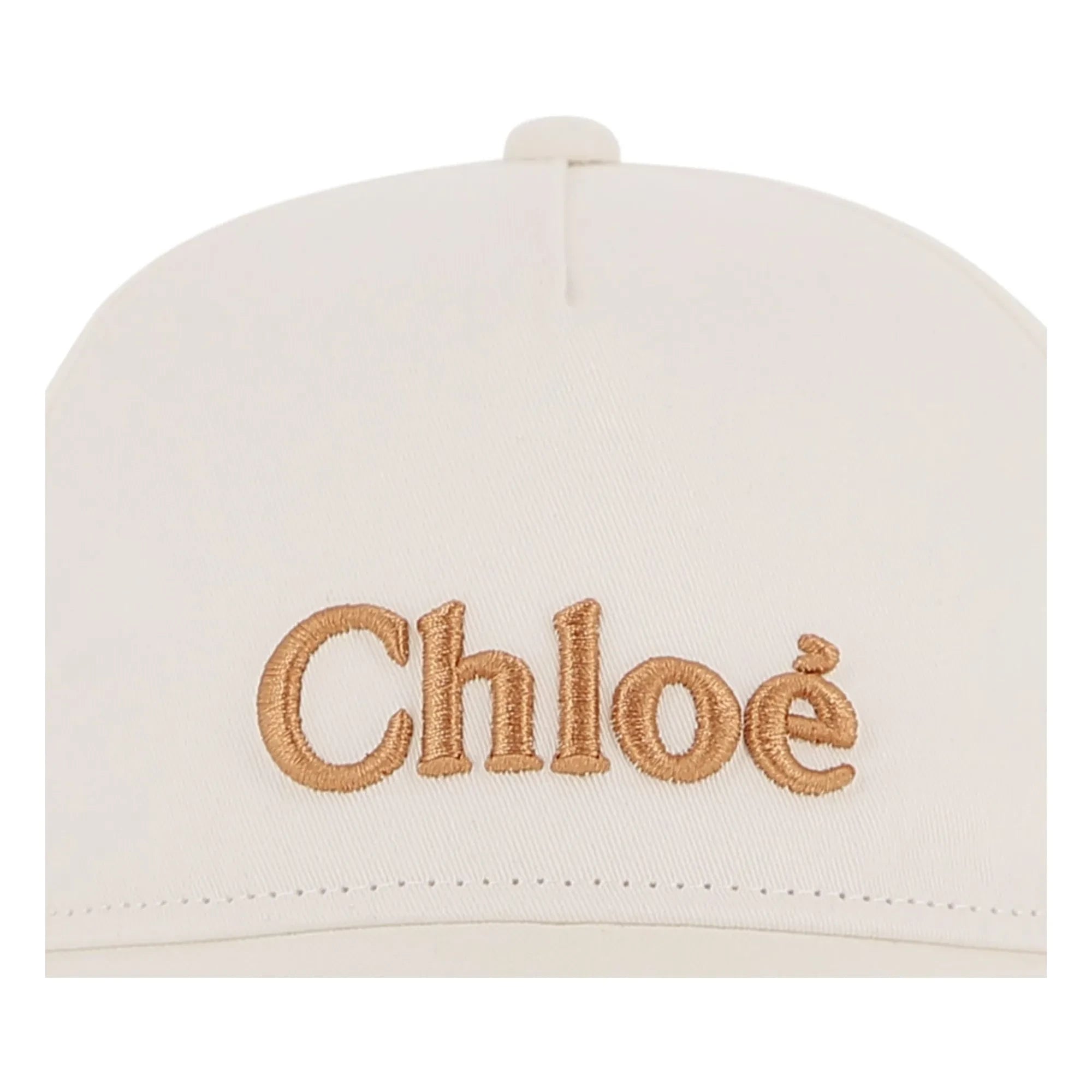 Chloé - Gorra con logo | Crudo