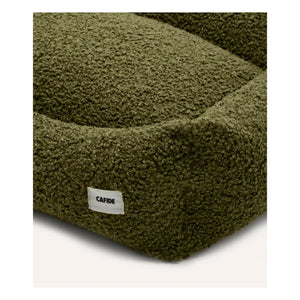 Cafide - Cama para perros Snozy de felpa | Verde