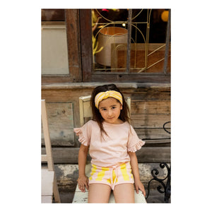 Louis Louise - Diadema de rayas Francesca | Amarillo