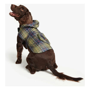 Barbour - Abrigo Tartán Plegable para Perros | Azul