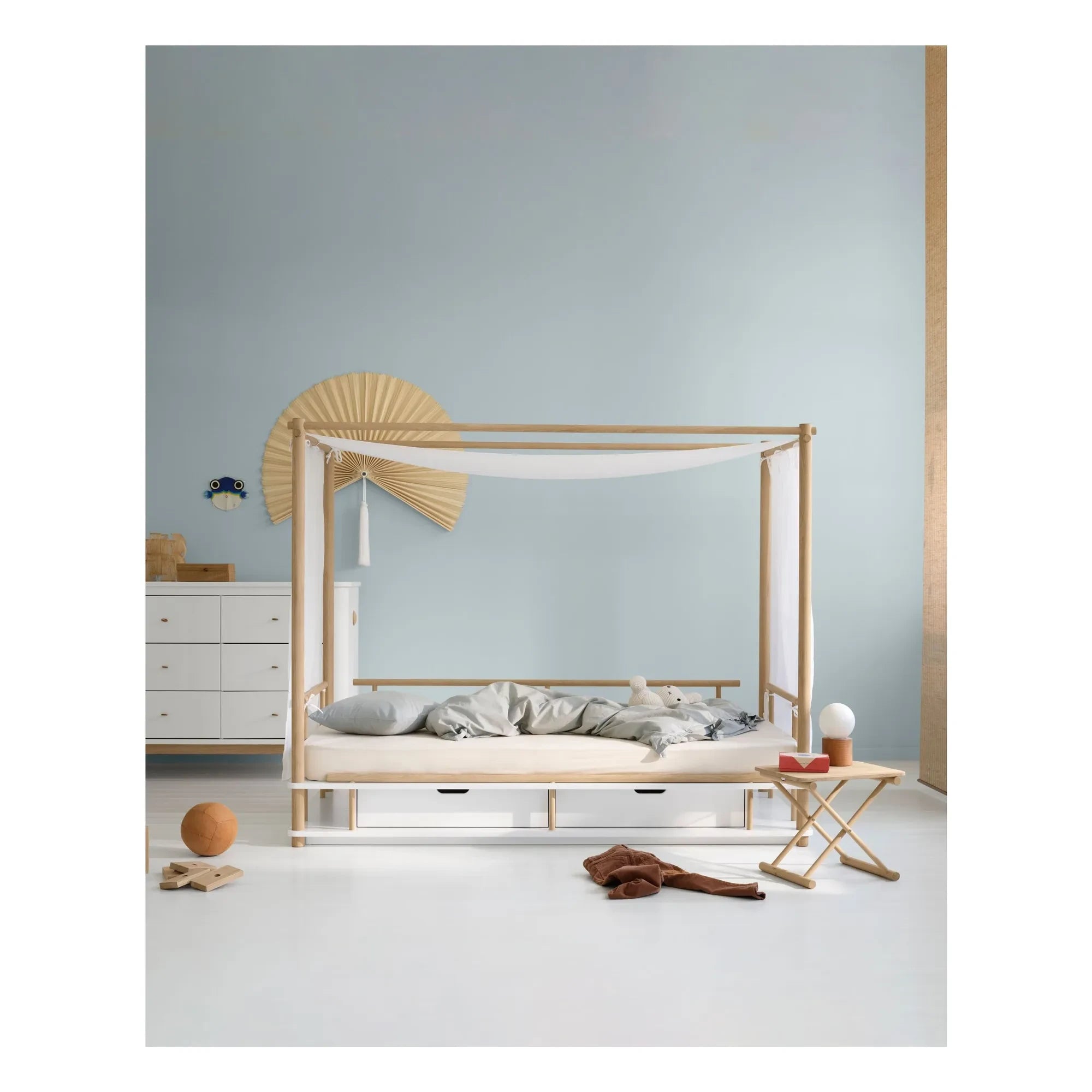 Oliver Furniture - Kit de conversión de cama diván a cama apilable Camp