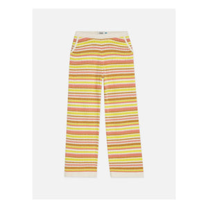 Scotch & Soda - Pantalón de punto Lurex de rayas | Amarillo