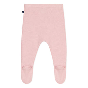 Petit Bateau - Mallas con pies de malla de lana | Rosa