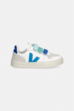 Zapatillas deportivas de piel Veja Small V-10 para niños