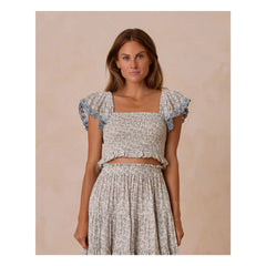 Rylee + Cru - Blusa Zayla | Marfil