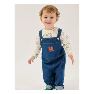 Bobo Choses - Mavi Denim Organik Pamuk Salopet