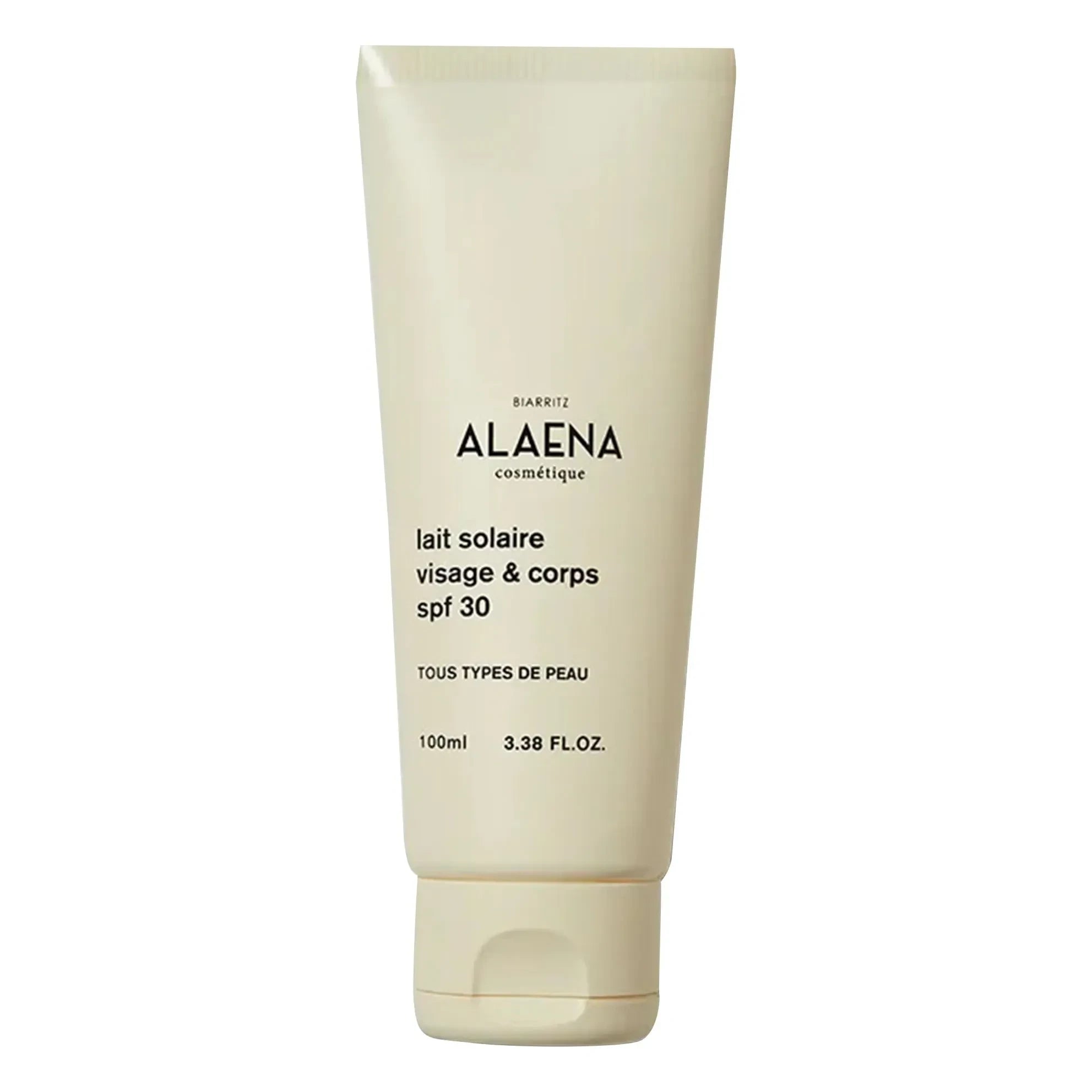 Alaena - Loción solar corporal y facial SPF30 - 100ml