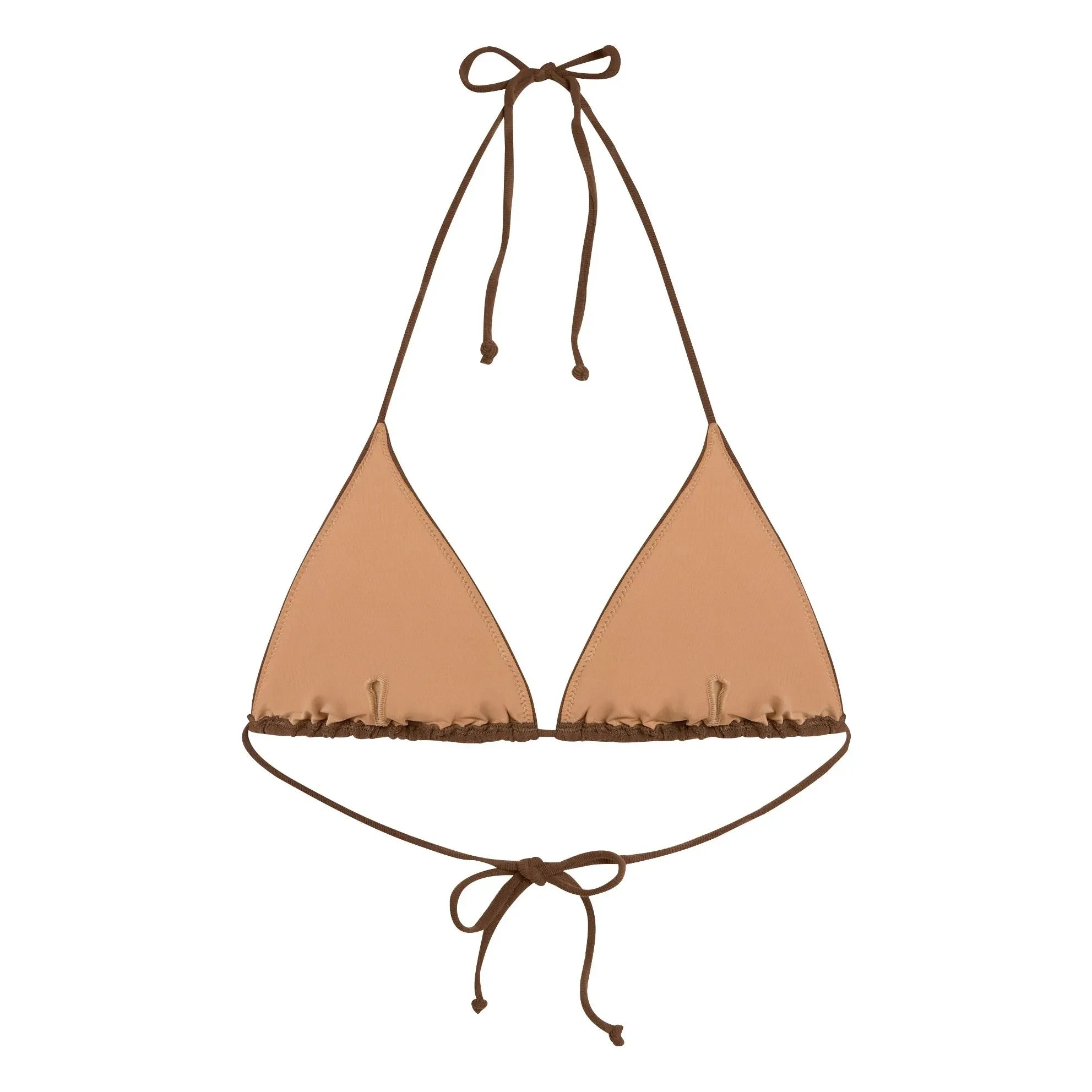 OAS - Top de bikini texturizado Sunero Calia | Marrón