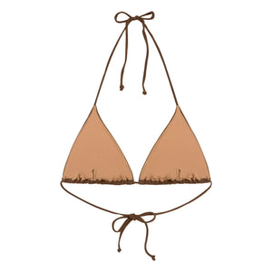 OAS - Top de bikini texturizado Sunero Calia | Marrón