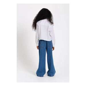 Smallable Kid - Camisa corta Clara | Blanco
