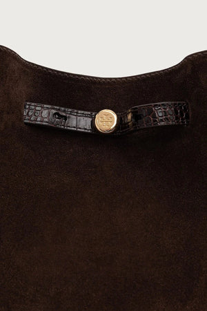 Bolso tote de ante Romy Tory Burch para mujer