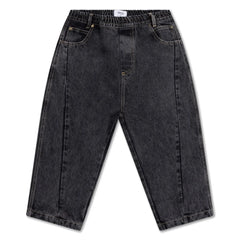 Repose AMS - Jeans de pernera ancha de algodón orgánico | Gris carbón