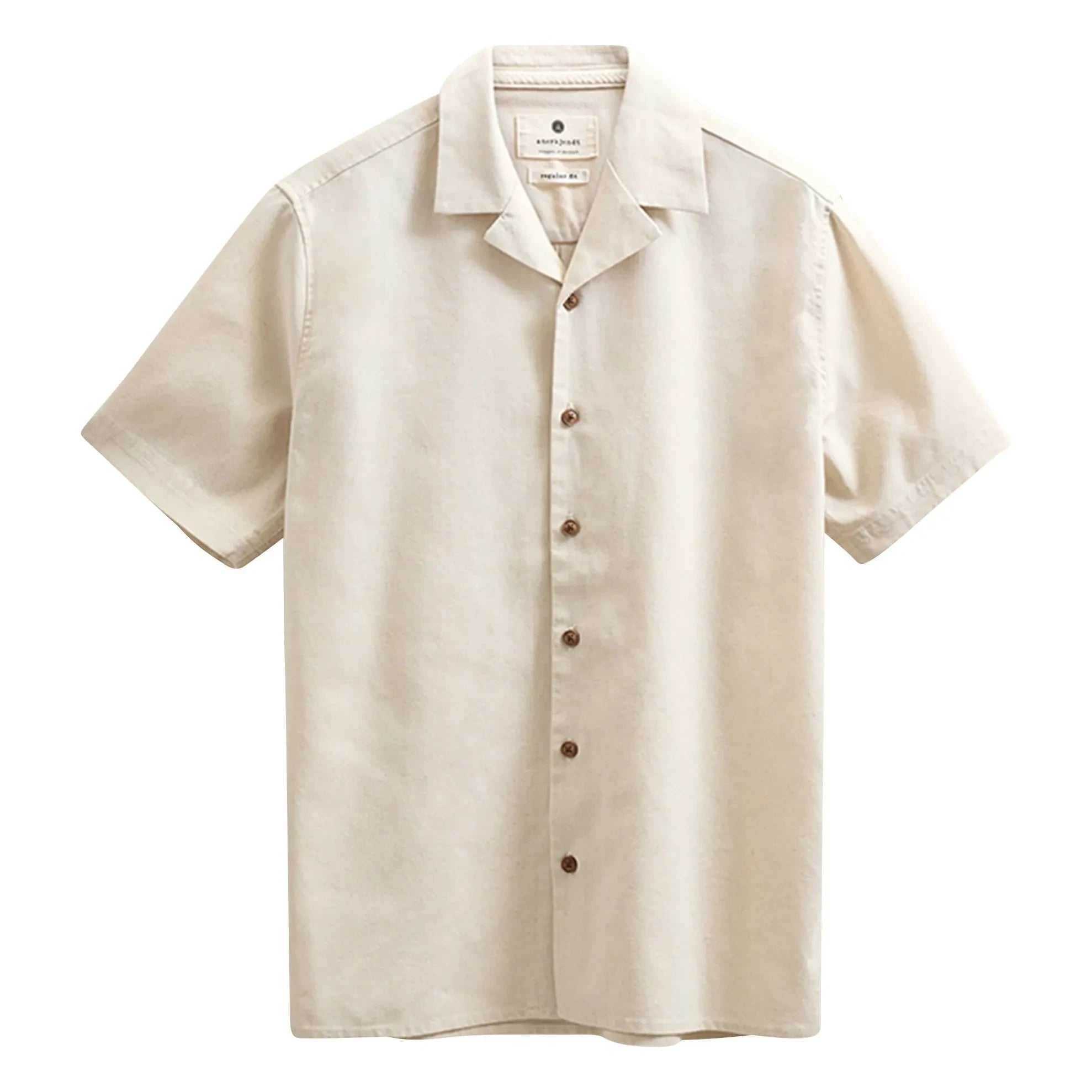 Anerkjendt - Camisa de Lino Akleo | Crema