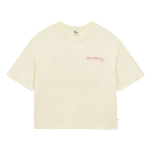 a.p - Camiseta de algodón orgánico estilo comida mexicana | Crudo