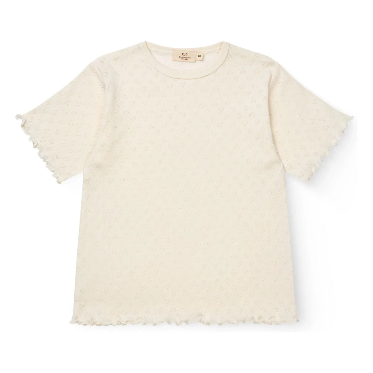 Copenhagen Colors - Camiseta de punto orgánico | Crema