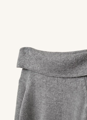 Sofie Schnoor - Sawasy Jersey de Hombros Descubiertos | Gris