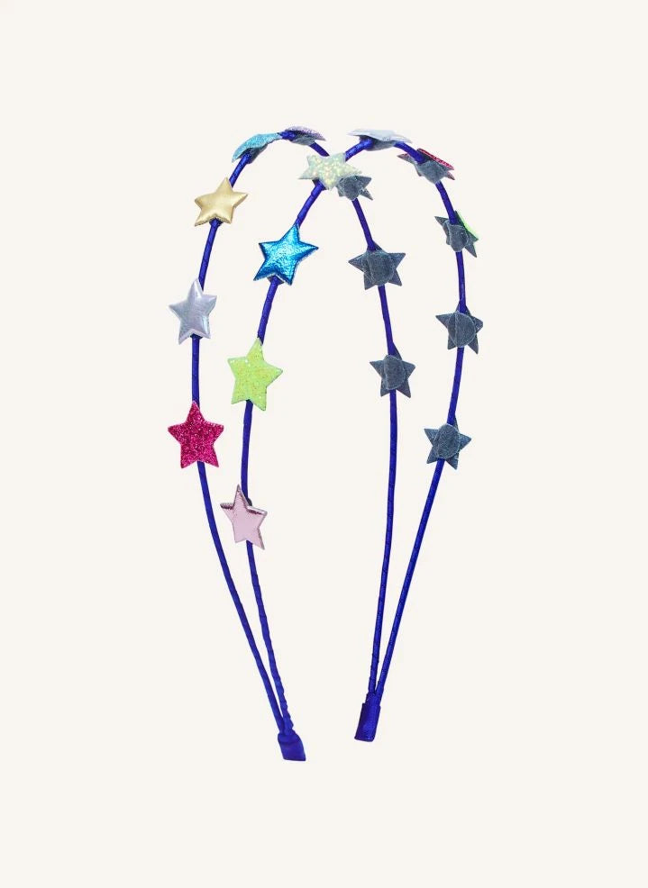 Mimi & Lula - Double Little Stars diadema | Azul