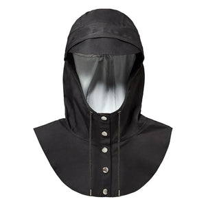 Fudoon - Sudadera con capucha impermeable | Negro