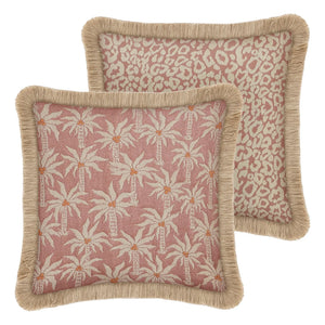 Funda de almohada Palais - Laura x Maya de doble cara | Rosa