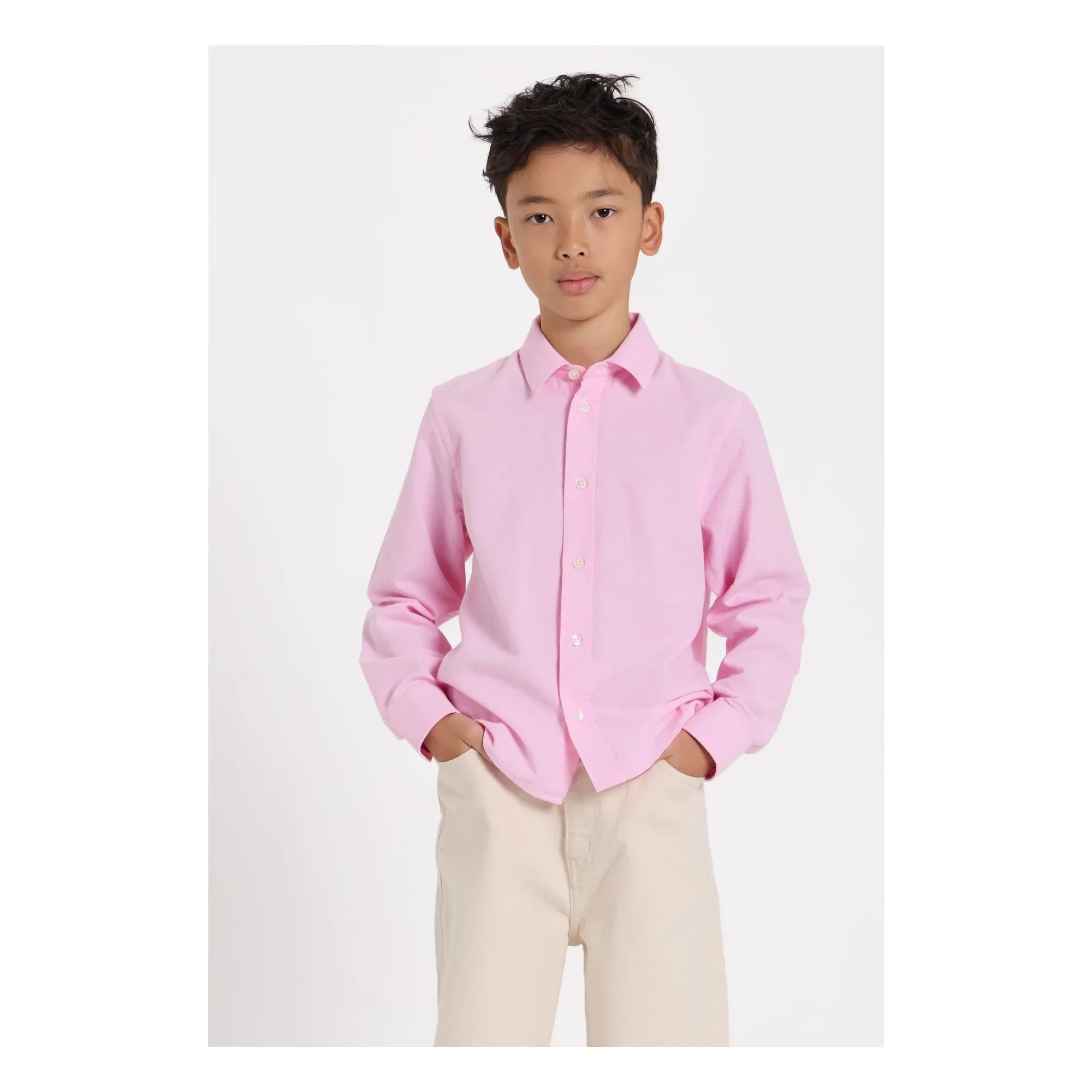 Finger in the nose - Zak Camisa | Rosa pálido
