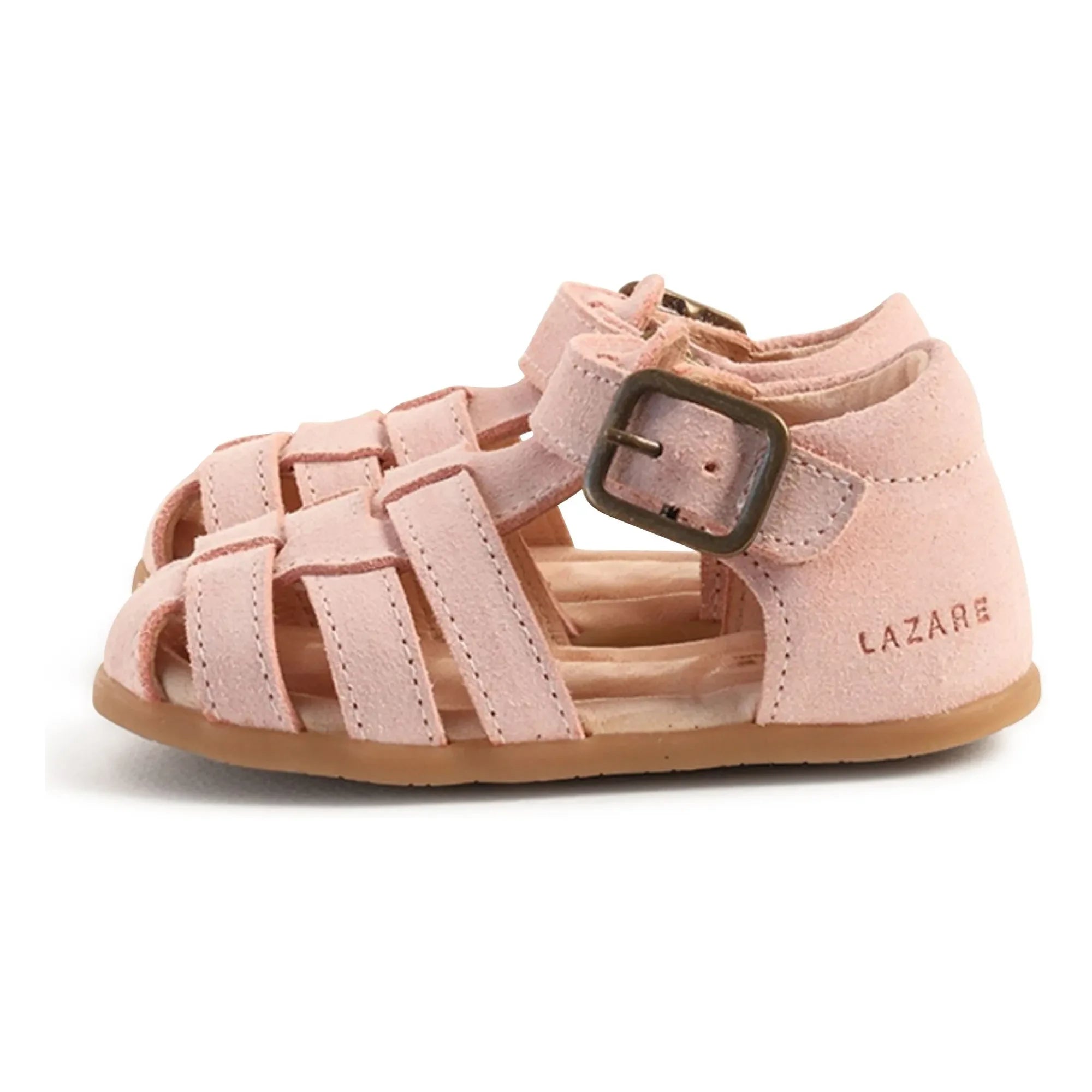 Lazare - Sandalias de ante Ernest | Rosa empolvado