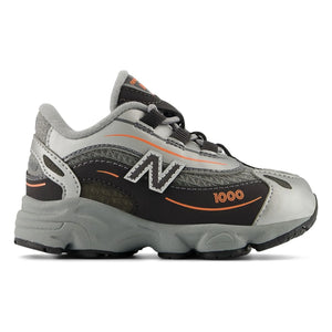 New Balance - Zapatillas deportivas con cordones elásticos 1000 | Naranja neón