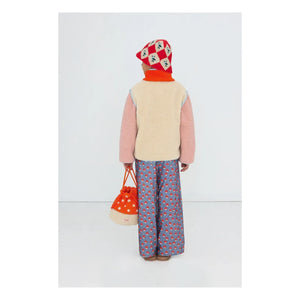 Tinycottons - Chaqueta estilo sherpa con bloques de color | Rosa