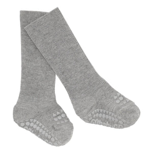 GOBABYGO - Calcetines de Bambú Antideslizantes | Gris