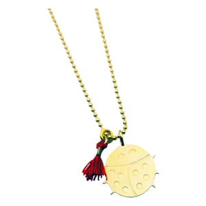Adorabili - Collar de mariquita | Oro