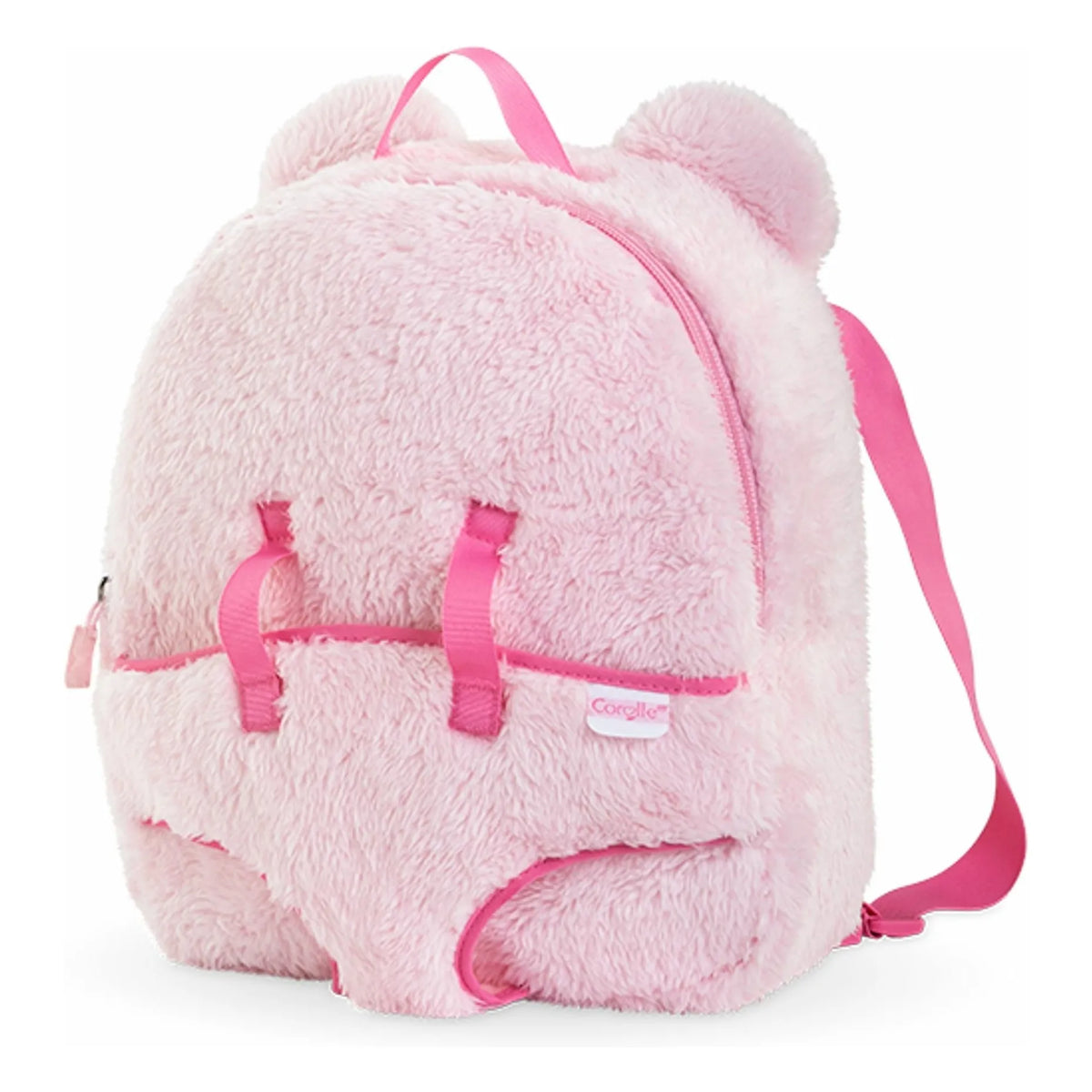 Corolle - Portamuñecas de Mochila | Rosa Claro