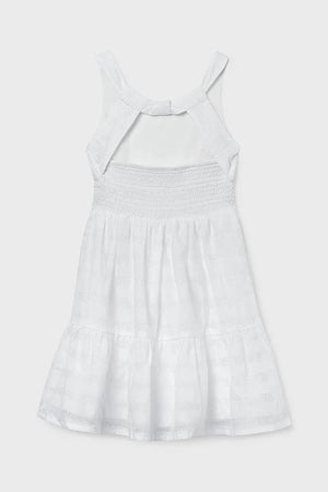 Vestido de algodón para niña Mayoral