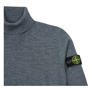 Stone Island - Jersey de cuello redondo | Gris