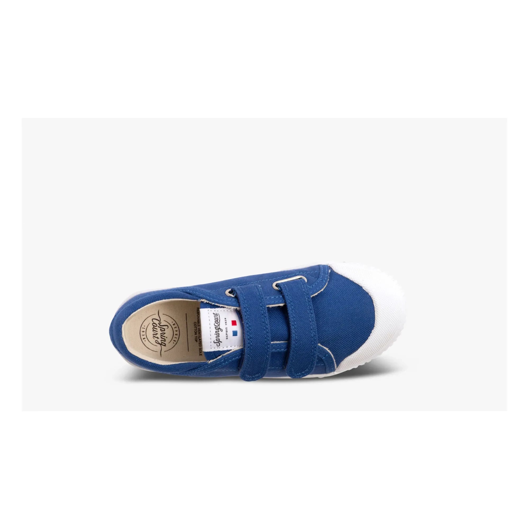 Spring Court - G2 Zapatillas Bajas de Lona Resistentes a los Arañazos | Azul