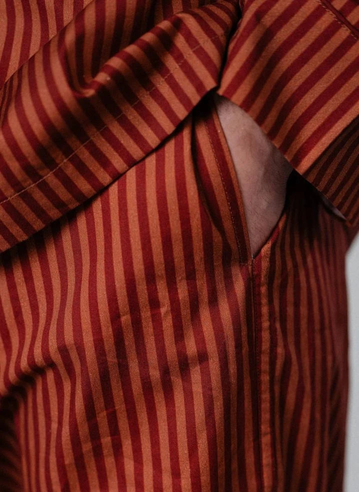 Pockies - Pantalón de pijama a rayas | Rojo