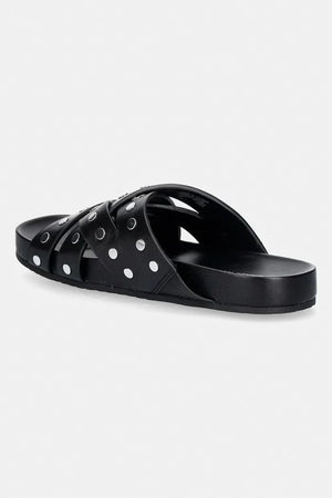 MICHAEL Michael Kors Sandalias planas de piel Irene para mujer