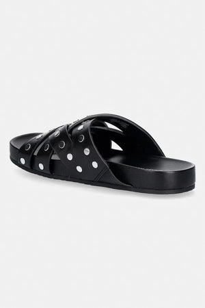 MICHAEL Michael Kors Sandalias planas de piel Irene para mujer