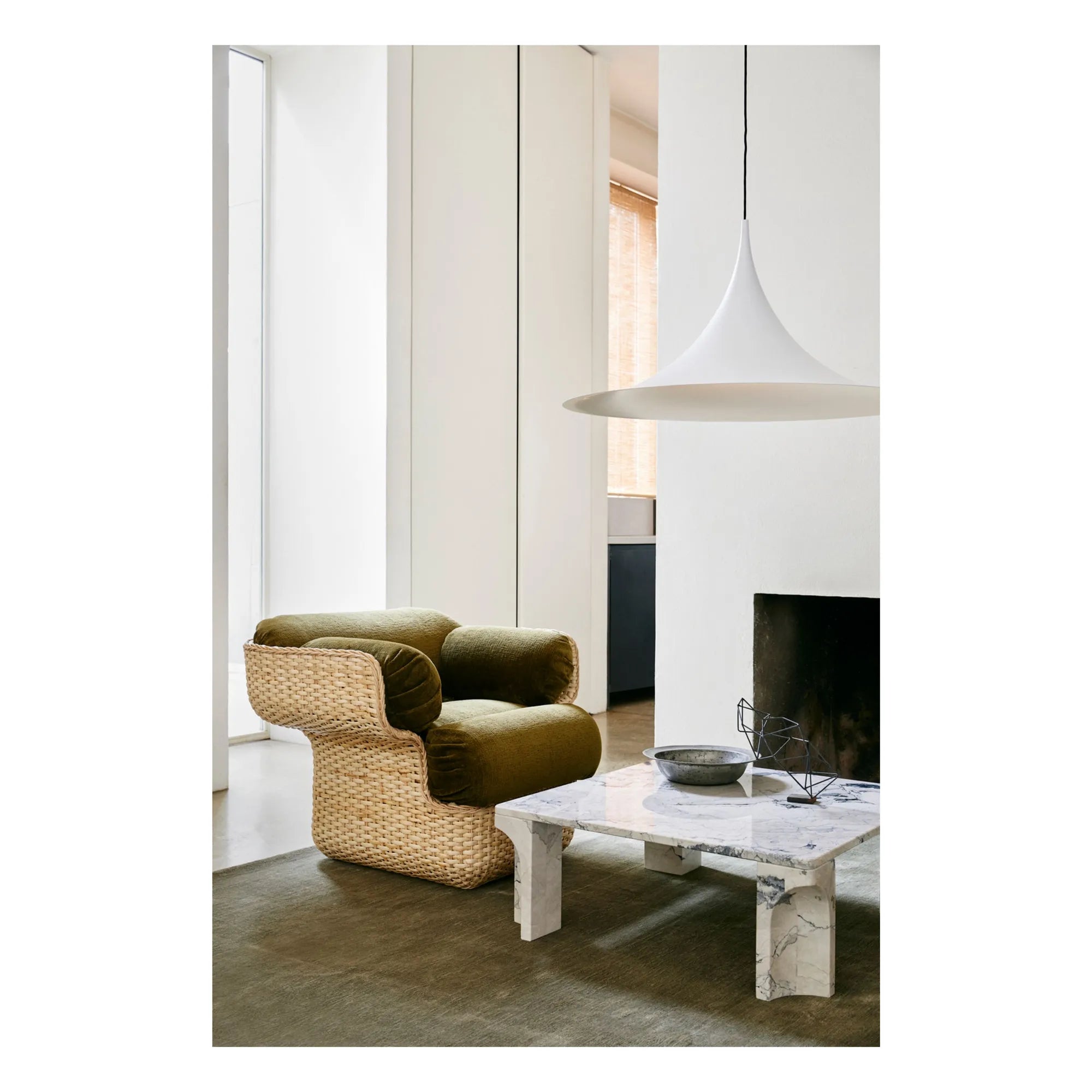 Gubi - Sillón Basket lounge, Joe Colombo | Caqui