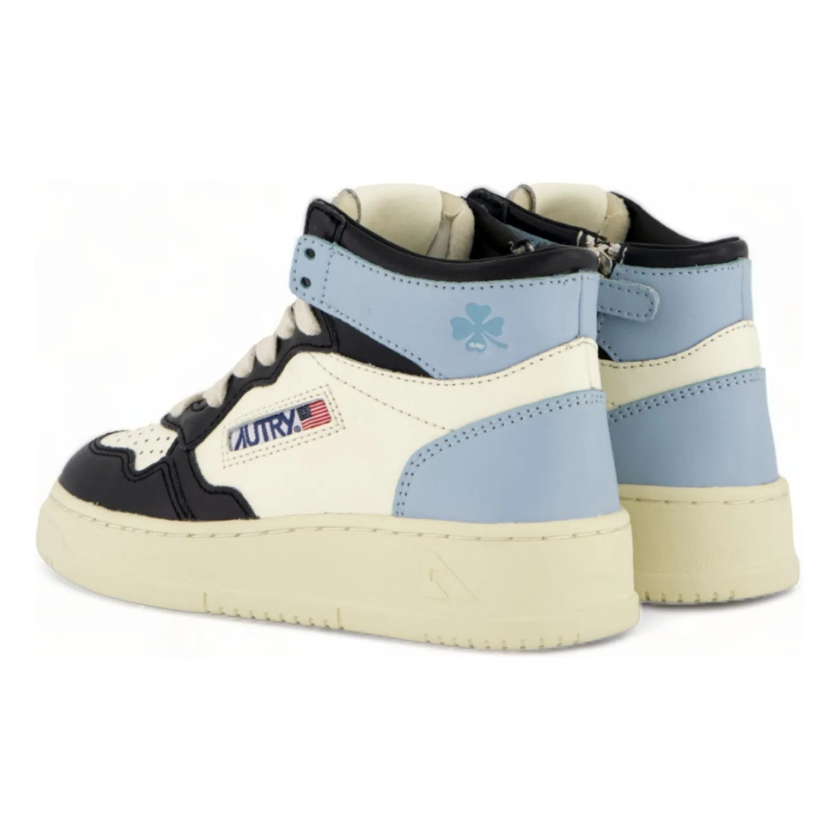 Autry - Zapatillas Mid Medalist Bicolor de Piel para Niño | Azul