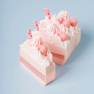 Baveal – Jabón Hidratante de Manos y Cuerpo con Diseño de Rebanada de Pastel Cake Art