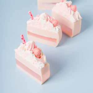 Baveal – Jabón Hidratante de Manos y Cuerpo con Diseño de Rebanada de Pastel Cake Art