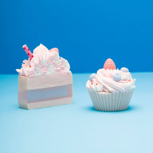 Baveal – Jabón Hidratante de Manos y Cuerpo con Diseño de Rebanada de Pastel Cake Art