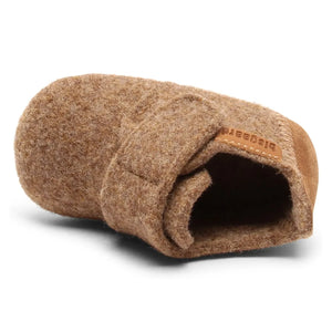 bisgaard - Pantuflas Bebé Laine | Camello
