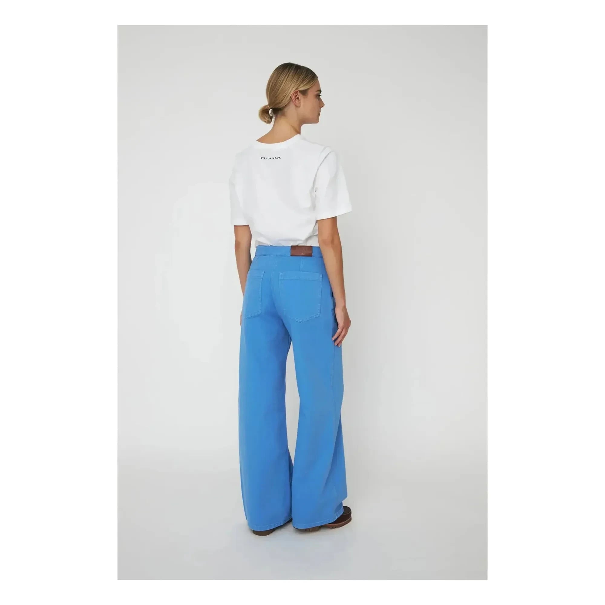 Stella Nova - Pantalones de algodón orgánico Sailors | Azul