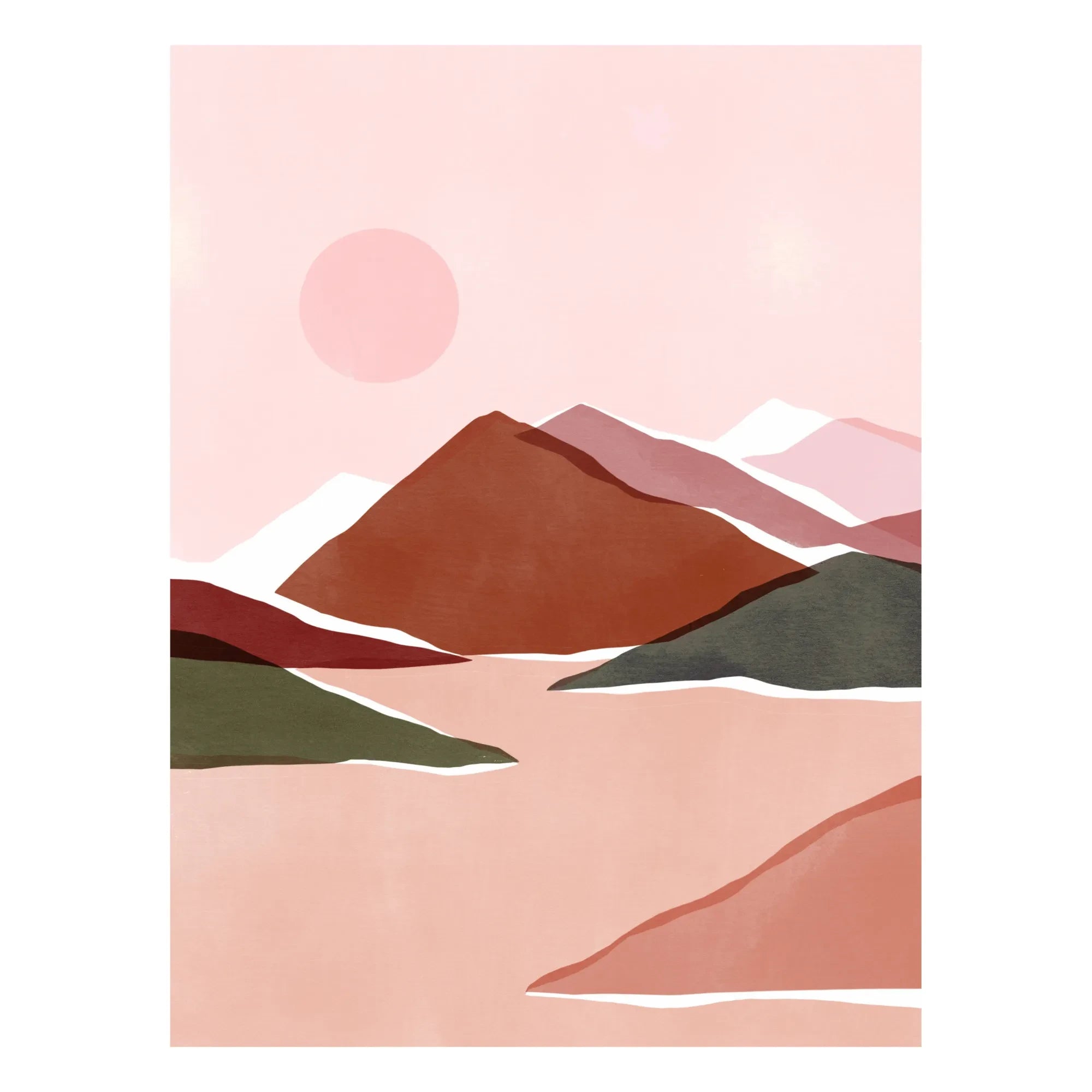 Sacrée Frangine - Póster 'Morning Stones'