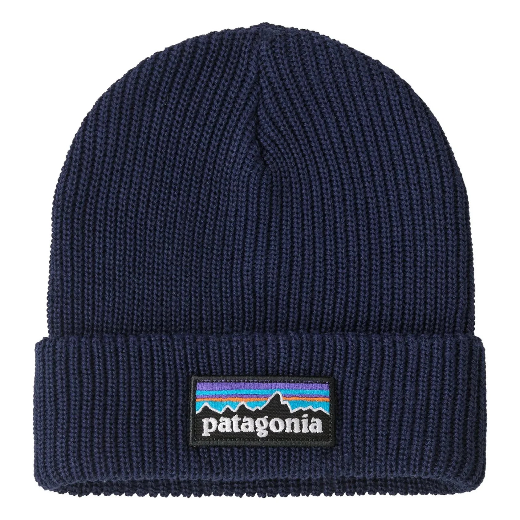 Patagonia - Gorro con logo de fibra reciclada | Azul marino